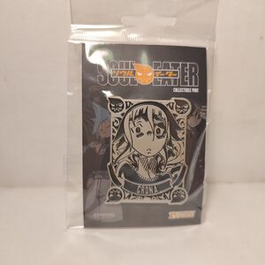 Soul Eater Crona Gray Enamel Pin Official Anime Collectible Metal Badge Figure
